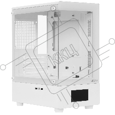 Корпус Ginzzu RX450D mATX жк. дисплей (Белый)