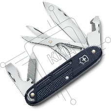 Нож перочинный Victorinox Synergy X Alox (0.8226.22) 93мм синий карт.коробка