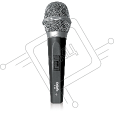 Микрофон проводной BBK CM126 2.5м темно-серый