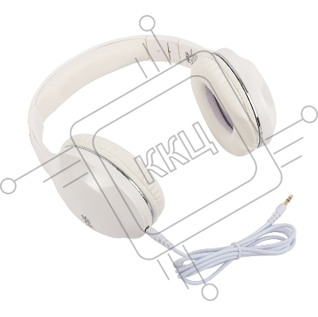 Проводные полноразмерные наушники HIPER WIRED headphones CASUAL, white