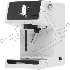 Кофемашина DeLonghi ECP 33.21.W, полуавтомат, капучино, 1100Вт, 15 бар, автооткл, белый