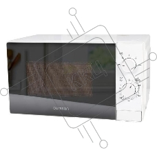 Микроволновая печь Oursson MM2013B/WH белый, 20 л, 700 Вт, переключатели - поворотный механизм