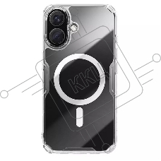 Чехол Nature TPU Pro Magnetic Case, белый, (AP iP16)