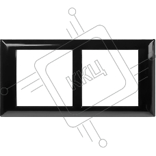 Рамка-суппорт 4 мод. Avanti для In-liner Front черный ДКС 4402914