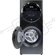 Стирально-сушильная машина  LEX LWM10714LuxIDD черный, загрузка фронтальная 10/7 кг, 1400 об/мин, класс А