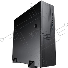 Компьютерный корпус EL555BK PM-300TFX 80+Bronze U3.0*2+U2*2+2*combo Audio; fan 9cm; intrusion switch POWERMAN Slim Case 6143524