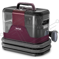 Пылесос моющий Tefal Clean It IZ7010F0 черный/фиолетовый, 1150 Вт, уборка влажная/сухая, пылесборник контейнер 1,5 л
