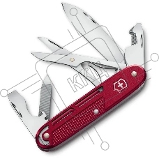 Нож перочинный Victorinox Synergy X Alox (0.8226.20) 93мм 10функц. красный карт.коробка