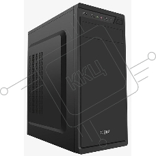 Компьютерный корпус CBR PCC-ATX-J02-450W2 ATX Miditower J02, c БП PSU-ATX450-08EC (450W/80mm), 2*USB 2.0, HD Audio+Mic, кабель питания 1.2м, Black