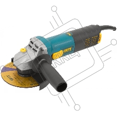 Углошлифовальная машина FIT AG-125/903, 900 Вт, 11000 об/мин, КлК 125 мм, 1,9 кг, армир. ротор, мал., рез. накл., коробка