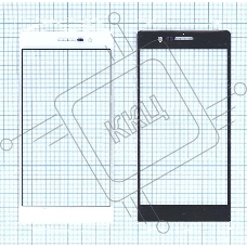 Стекло для Huawei Ascend P7 белое