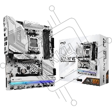 Материнская плата ASRock X870 PRO RS, AM5, AMD X870, 4xDDR5, 4xSATA, 3xM.2, 1xPCIe 5.0 x16, 1xPCIe 4.0 x4, 1xHDMI, 1x2.5Gb LAN, Wi-Fi 6E, BT 5.2, 2xUSB-C 40Gbps, 4xUSB-A 5Gbps, 6xUSB-A 2.0, 1xTOSLINK, 3x3.5 мм, 7.1, ATX