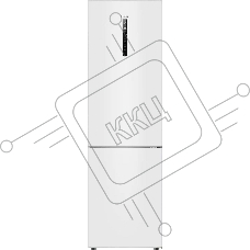 Холодильник Haier C2F620CWU1 белый двухкамерный 278/108л морозилка снизу, No Frost