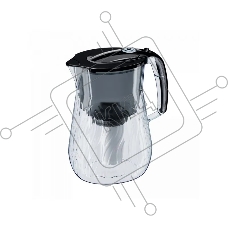 Кувшин Аквафор Орлеан черный 4.2л. P140A7FM