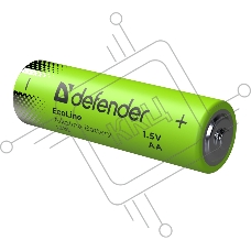 Батарейка алкалиновая Defender LR6-24box АА, бокс, 24 шт., EcoLine