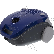 Пылесос Samsung VCC4140V3A синий, 320/1600 Вт, уборка сухая, пылесборник мешок 3 л