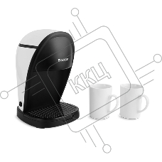 Кофеварка капельная Blackton Bt CM1113 белый/черный, исп. кофе - молотый, 0.3 л, 450 Вт.