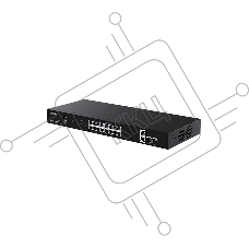 Коммутатор неуправляемый PoE Tenda TEG1120P-16-150W 18 портов, 18x1 Gbит/с, PoE 16х30 Вт (до 150Вт), SFP 2x1 Gbит/с