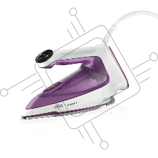 Утюг Braun FI7215VI белый/фиолетовый, 2000 Вт, 55 г/мин, 240 г/мин, 350 мл
