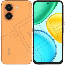Смартфон HONOR X7e 6Gb, 256Gb, оранжевый