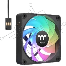 Вентилятор для корпуса Thermaltake CT120 EX Sync ARGB 120х120x25 черный 4-pin 28.5дБ (упак.:3шт) (CL-F181-PL12SW-A) Ret