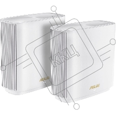 Бесшовный Mesh роутер Asus ZenWiFi XT9 (W-2-PK) AX7800 2.5GE/USB3.0 белый (упак.:2шт)