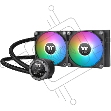 Система водяного охлаждения Thermaltake TH240 V2 Ultra ARGB Soc-AM5/AM4/1151/1200/1700 черный 4-pin 25.8dB Al+Cu LCD Ret (CL-W383-PL12SW-A)