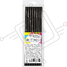 Клеевые стержни Silwerhof 7-200-8-BLA дл.200мм D7мм черный упак:8шт