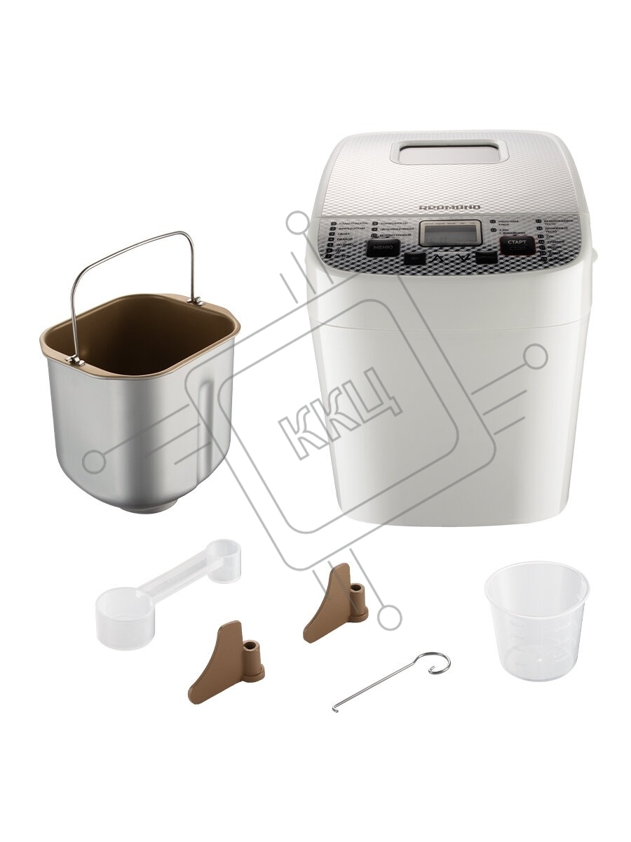 Хлебопечка Redmond RBM-1908 450Вт белый