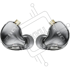 Проводные наушники FiiO JD10 черный, внутриканальные, Jack 3.5 мм