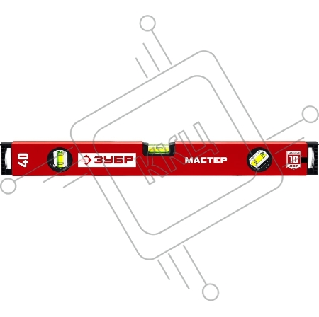 Усиленный уровень ЗУБР МАСТЕР 400 мм