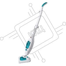 Паровая швабра Blackton Bt SM1115 White-turquoise, Мощность 1300 Вт, 2 в 1. Вертикальная и компактная, Давление 1 бар, Резервуар для воды 300 мл, Резервуар для моющего средства 180 мл Время неприрывной работы до 20 минут, Быстрая и эффективная очистка все
