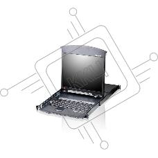 KVM-переключатель W/LCD 8PORT KL1508AM-AXA-RG ATEN