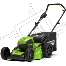 Газонокосилка аккумуляторная  GreenWorks GD60LM46HPK4, 60V, 46 см, бесщеточная, с 1хАКБ 4 А.ч. и ЗУ (2502807UB)