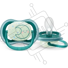 Пустышка Philips Avent ultra air, ночная, месяц, 6-18 мес., 1 шт.