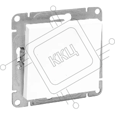 Механизм выключателя EKF UP1-SWW-12 одноклавишный, перекрестный, белый Эпика