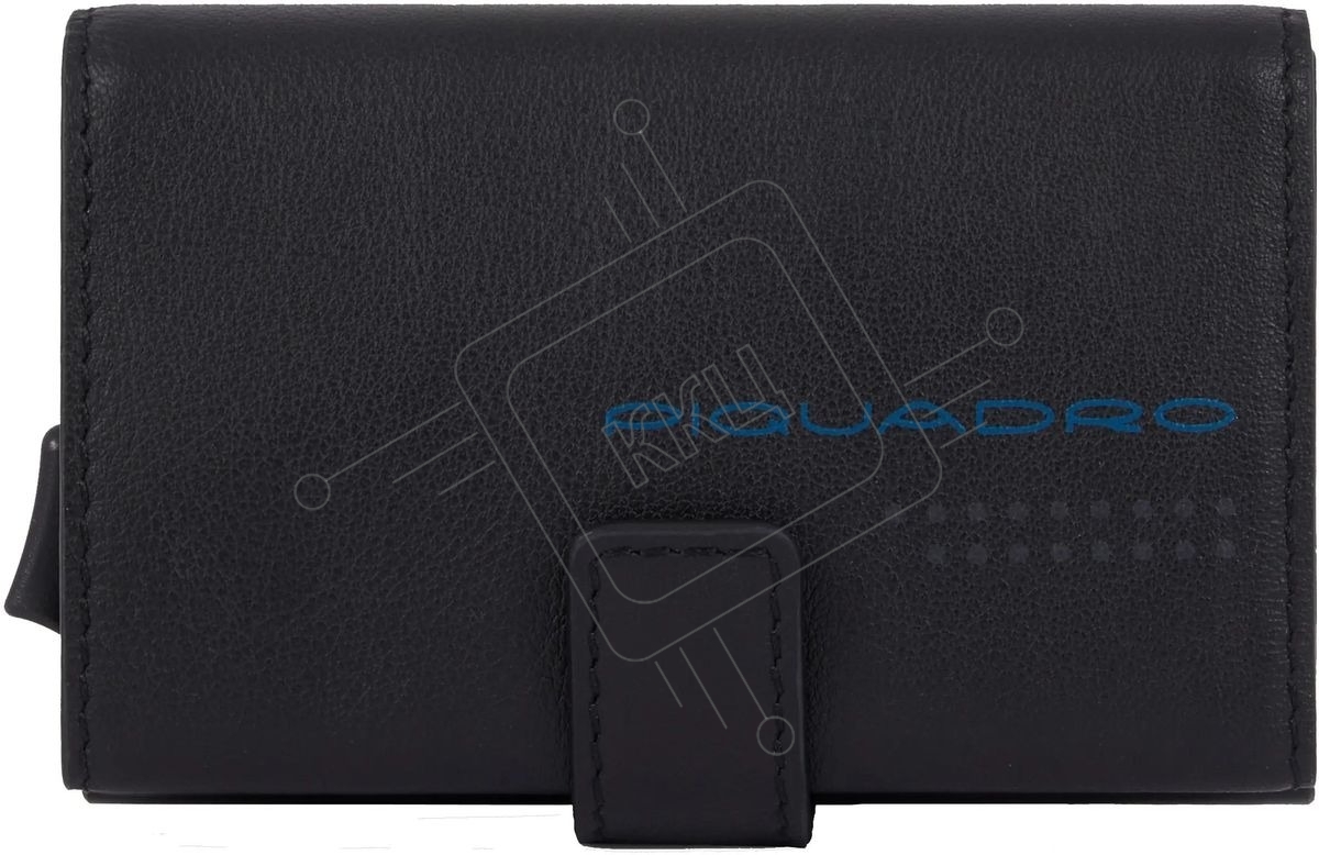 Чехол для кредитных карт Piquadro Urban PP5649UB00R/NGR черный/серый натур.кожа