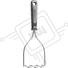 Картофелемялка Rondell Stolz RD-1777, серый