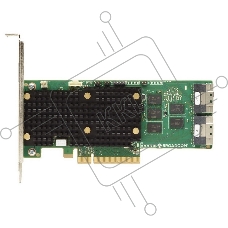 RAID-контроллер Broadcom 9660-16i SGL (05-50107-00 / 05-50107-00003 / 03-50107-00003) , PCIe 4.0 x8, LP, 24G SAS/SATA/NVMe, RAID 0,1,5,6,10,50,60, 16port(2x8 SFF-8654), 4GB Cache, SAS4116 ROC, RTL 