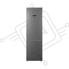 Холодильник Kuppersberg RFCN 2010 DX нержавеющая сталь двухкамерный 280/108л морозилка снизу, No Frost