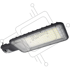 Светильник светодиодный JazzWay PSL 08 150Вт 5000К GR 140/70град. уличный консольный ДКУ IP65