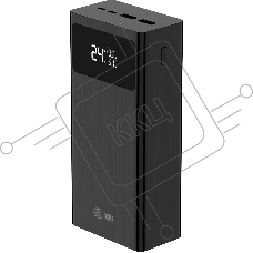 Мобильный аккумулятор Cactus CS-PBFSKA-30000 30000mAh 22.5W 4.5A USB-A/USB-C черный