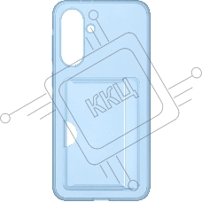 Чехол (клип-кейс) для Samsung Galaxy A36 Card Slot Case A36 голубой (EF-OA366TLEGRU)