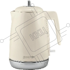 Чайник электрический Gorenje K15RL 1.7 л, 2200 Вт, бежевый (корпус: металл/пластик)