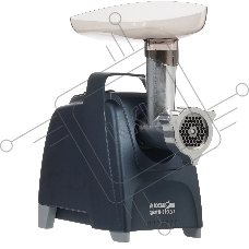Мясорубка электрическая Аксион М61.01 темно-синий, 2000 Вт, 4.0 кг/мин, реверс, защита от перегрузки, насадки - 4
