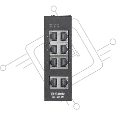 Коммутатор D-Link DIS-100E-8W/A1A, 8×100 Мбит/с, неуправляемый