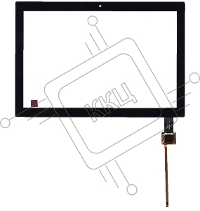Сенсорное стекло (тачскрин) для Lenovo Tab 4 10 TB-X304, черное