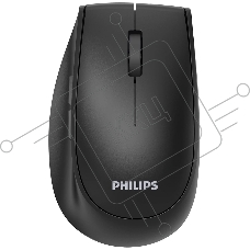 Мышь беспроводная Philips SPK7627 черный, 1600 dpi, радиоканал, Bluetooth, USB, кнопки - 5