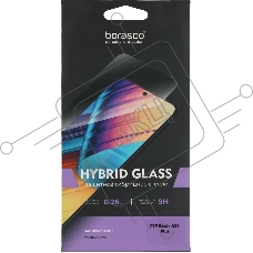 Защитное стекло для экрана BoraSCO Hybrid Glass для ZTE Blade A31 Plus антиблик, 71 х 153 мм, 2.5D,  прозрачный