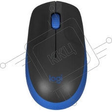 Мышь беспроводная Logitech M190 синий, 1000 dpi, радиоканал, USB, кнопки - 3